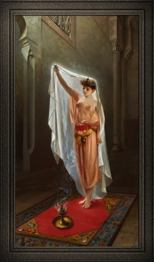 An Oriental Beauty by Luis Ricardo Falero Old Masters Reproduction